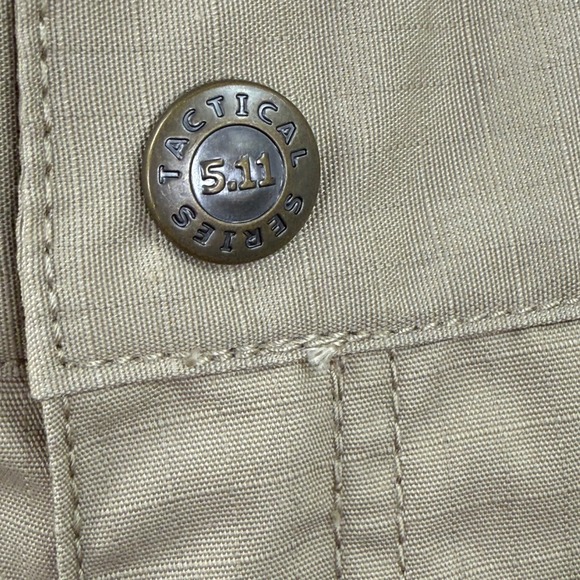 5.11 Tactical Women's Cargo Pants in Tan - Picture 7 of 15